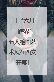 “六月 - 跨界”五人绘画艺术展在西安开幕