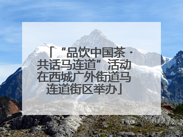 “品饮中国茶・共话马连道”活动在西城广外街道马连道街区举办