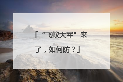 “飞蚁大军”来了，如何防？