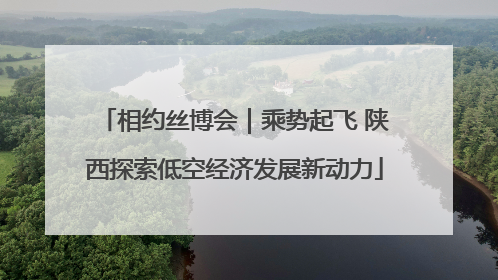 相约丝博会｜乘势起飞 陕西探索低空经济发展新动力
