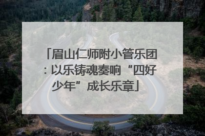 眉山仁师附小管乐团：以乐铸魂奏响“四好少年”成长乐章