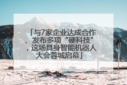 与7家企业达成合作、发布多项“硬科技”，这场具身智能机器人大会蓉城启幕