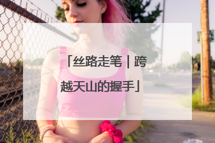 丝路走笔｜跨越天山的握手