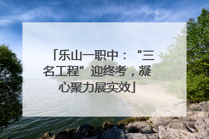 乐山一职中：“三名工程”迎终考，凝心聚力展实效