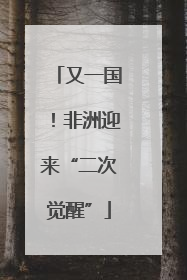 又一国！非洲迎来“二次觉醒”