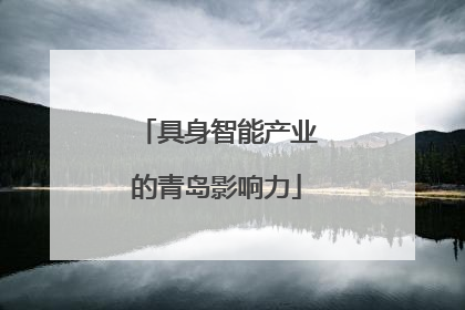 具身智能产业的青岛影响力