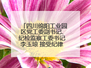 四川绵阳工业园区党工委副书记、纪检监察工委书记李玉琼 接受纪律审查和监察调查
