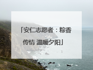 安仁志愿者：粽香传情 温暖夕阳