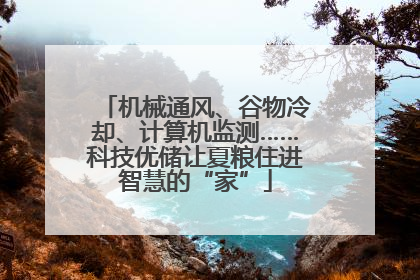 机械通风、谷物冷却、计算机监测……科技优储让夏粮住进智慧的“家”