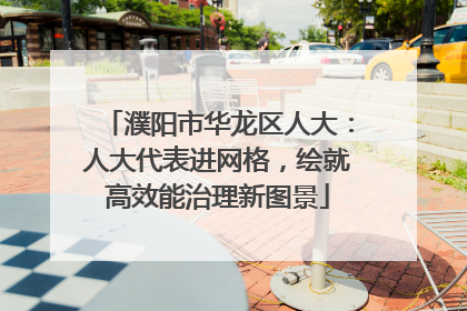 濮阳市华龙区人大：人大代表进网格，绘就高效能治理新图景