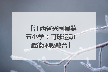 江西省兴国县第五小学：门球运动赋能体教融合