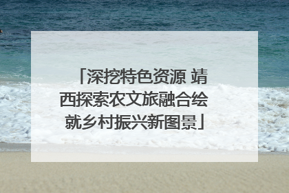 深挖特色资源 靖西探索农文旅融合绘就乡村振兴新图景