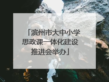 滨州市大中小学思政课一体化建设推进会举办