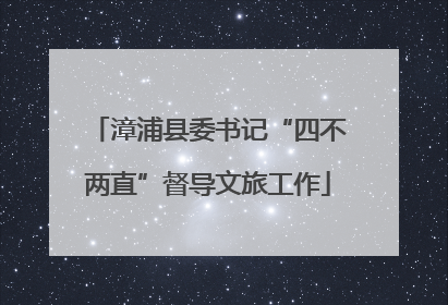 漳浦县委书记“四不两直”督导文旅工作