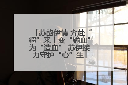 苏韵伊情 奔赴“疆”来丨变“输血”为“造血” 苏伊接力守护“心”生