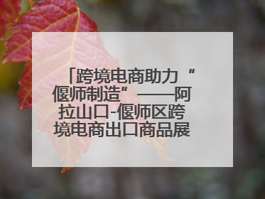 跨境电商助力“偃师制造”——阿拉山口-偃师区跨境电商出口商品展览会开幕