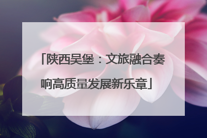 陕西吴堡：文旅融合奏响高质量发展新乐章