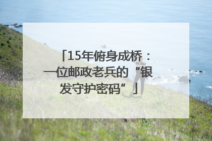 15年俯身成桥：一位邮政老兵的“银发守护密码”